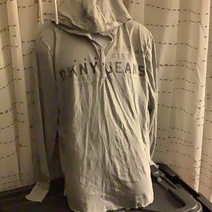 XL DKNY hooded t-shirt mens